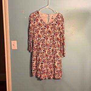Old Navy Long Sleeve Floral Dress
